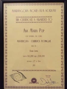 diploma actorie