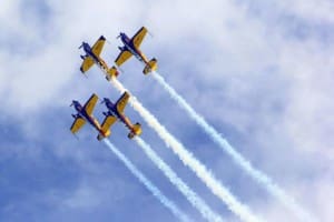 avioane miting acrobatii