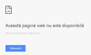 pagina indisponibila