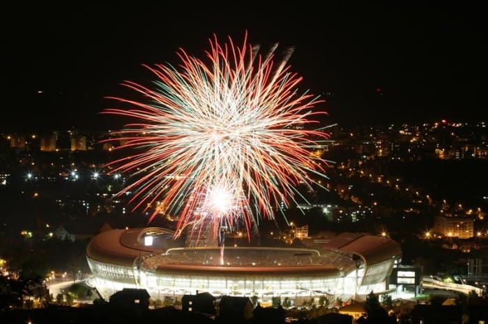 artificii cluj arena foto eugen olariu