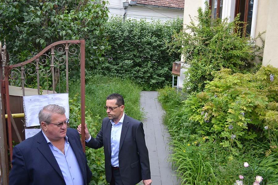 Mureșan intrând la DIICOT Cluj pentru audiere