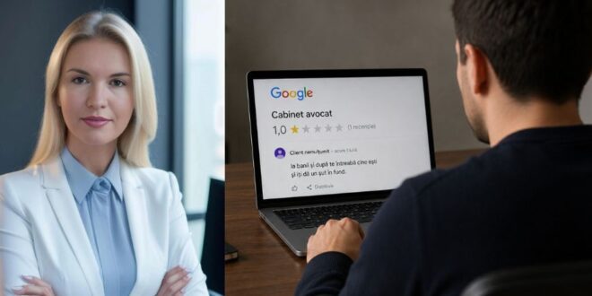 Avocată în proces cu un fost client pentru o recenzie negativă pe Google