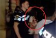 O femeie a spart cu bolovanul geamul ambulanței atacate din Cluj